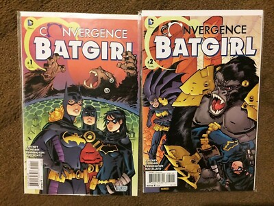 CONVERGENCE BATGIRL 1-2 (Crisis on Infinite Earths, New 52, Flashpoint) 2015