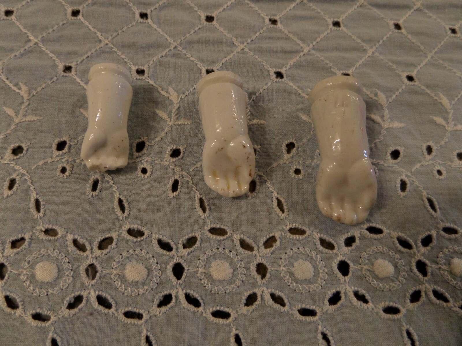 Antique China Head Doll ARMS Repair/Parts HERTWIG