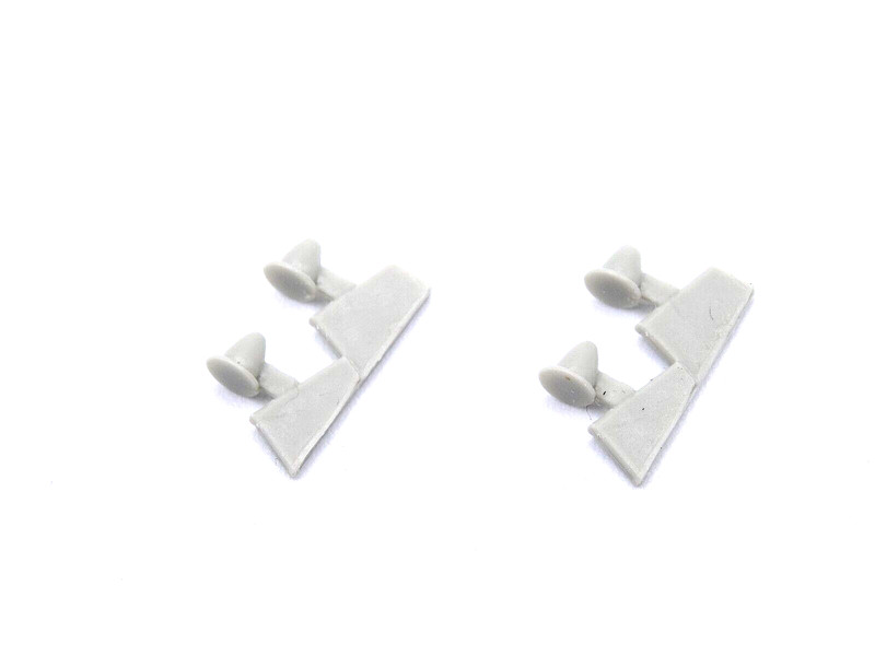 Alezan Models . Accessory 1/43 . Set Of 4 Mirrors Cone .