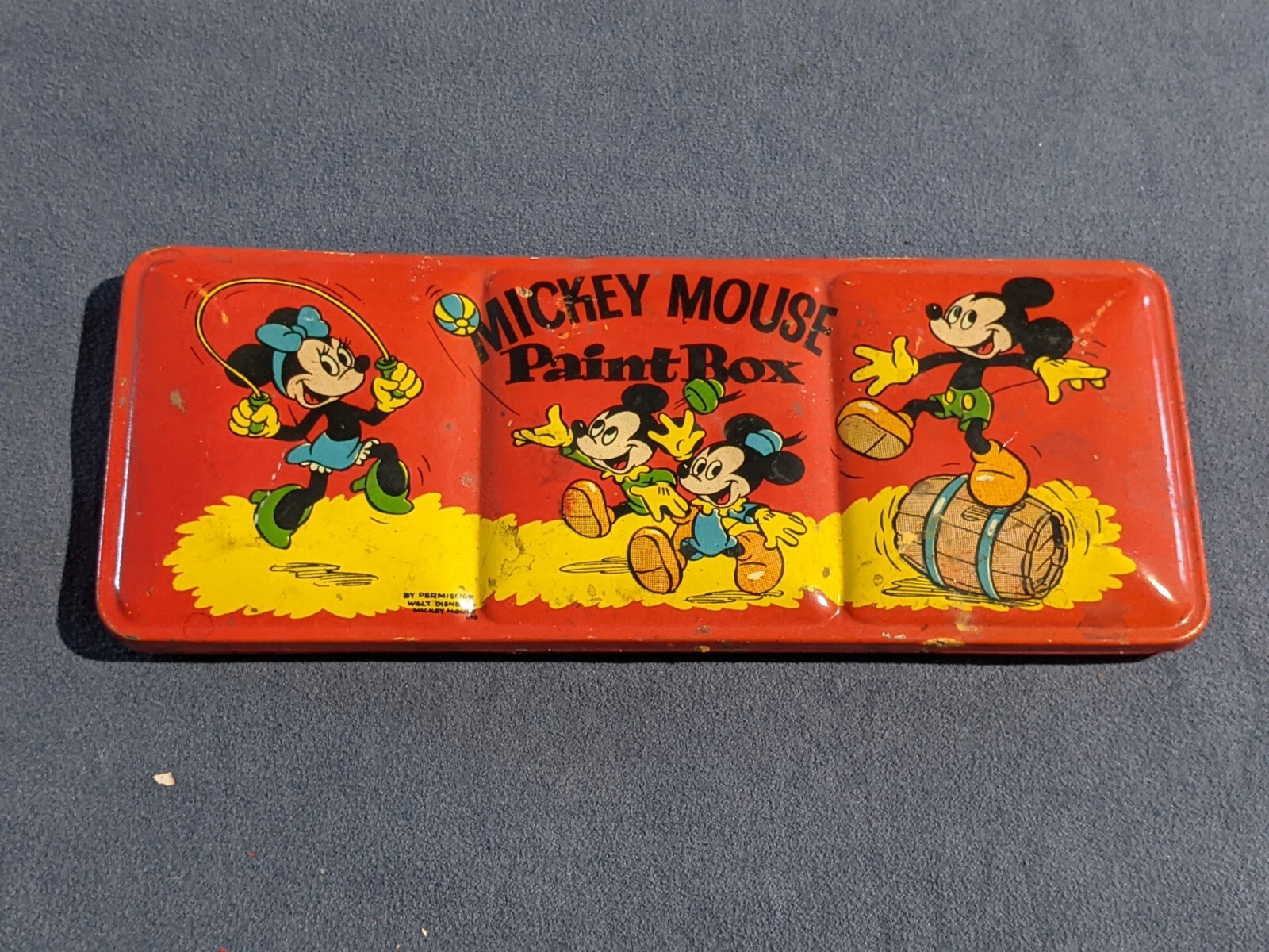 ♥ WALT DISNEY'S Mickey Mouse PAINT BOX ♥ ♥ WALT DISNEY'S Mickey Mouse PAINT BOX ♥ Mickey Mouse