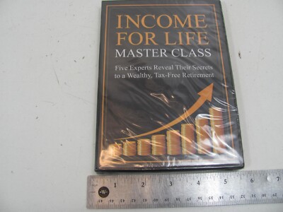 Income For Life Master Class DVD New / Sealed