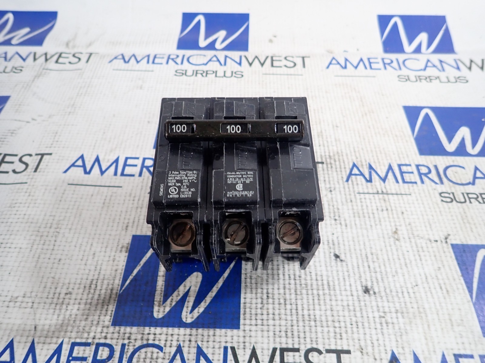 B340 NEW SIEMENS BREAKER