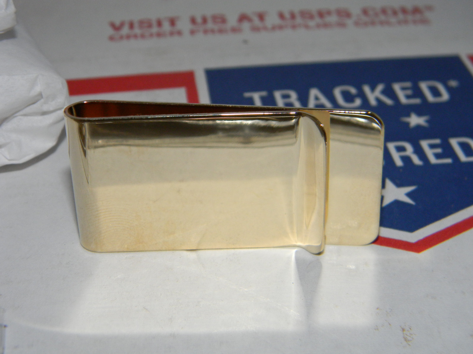1 LOT 28 pcs. Money Clip Groomsman Gift  Solid Brass18k Gold Plated ,Made In USA