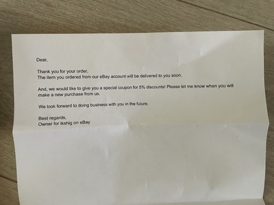 Item photo(s) from verified buyer