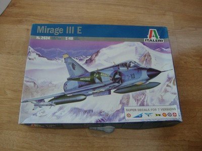 L167 Italeri Model Kit 2634 Mirage III E 1/48