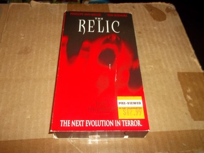 The Relic (VHS, 1997) Horror Creature Feature Tom Sizemore