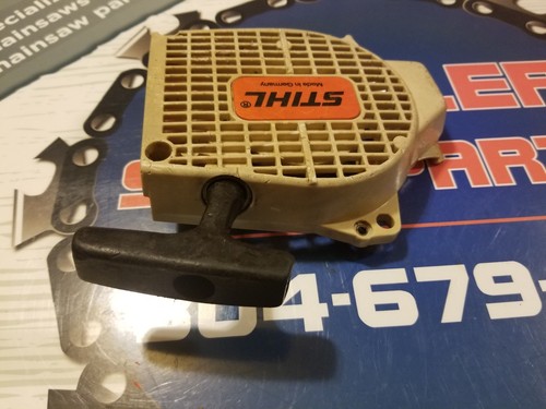 USED OEM Stihl Recoil Starter Assembly 1129 080 2105 020 MS200 FREE SHIPPING