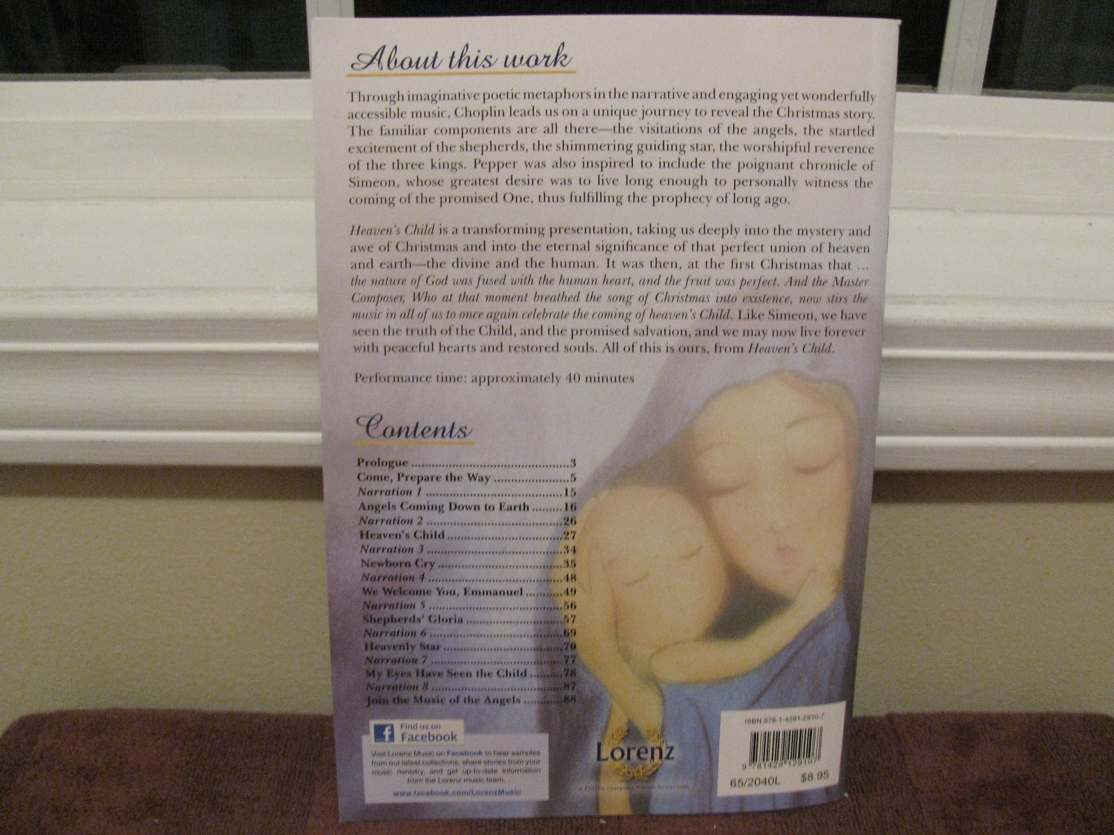 Heaven's CHILD Music Book by Pepper Choplin SATB 