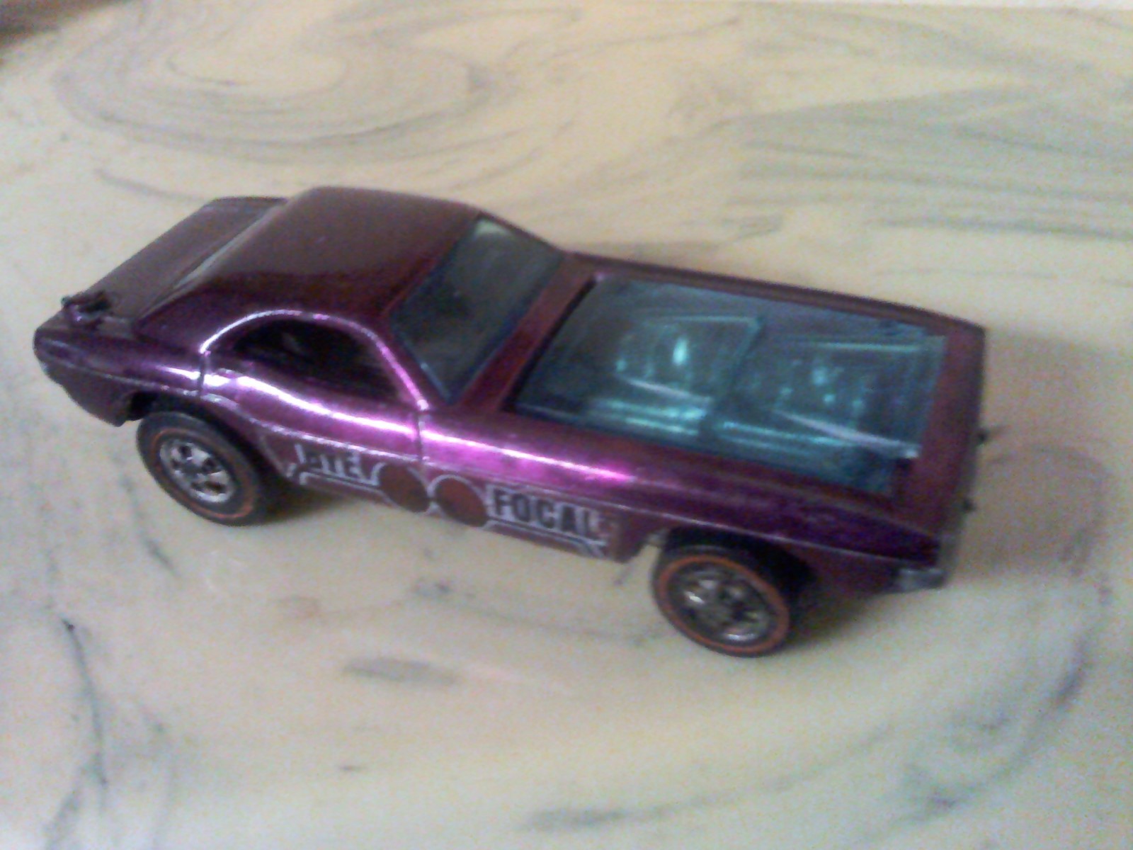 1970 Dodge Challenger Redline Bye-Focal Hot Wheel