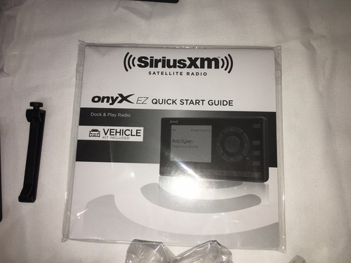 SiriusXM Satellite Radio Onyx EZ Home Kit XEZ1H1 all content are in original