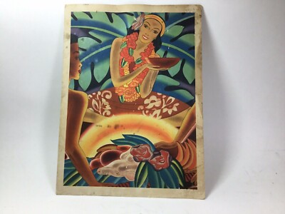 Vintage Matson Lines HAWAII Luxury Liner Menu 1951 | eBay