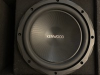 kenwood subwoofer 12 inch 1200w