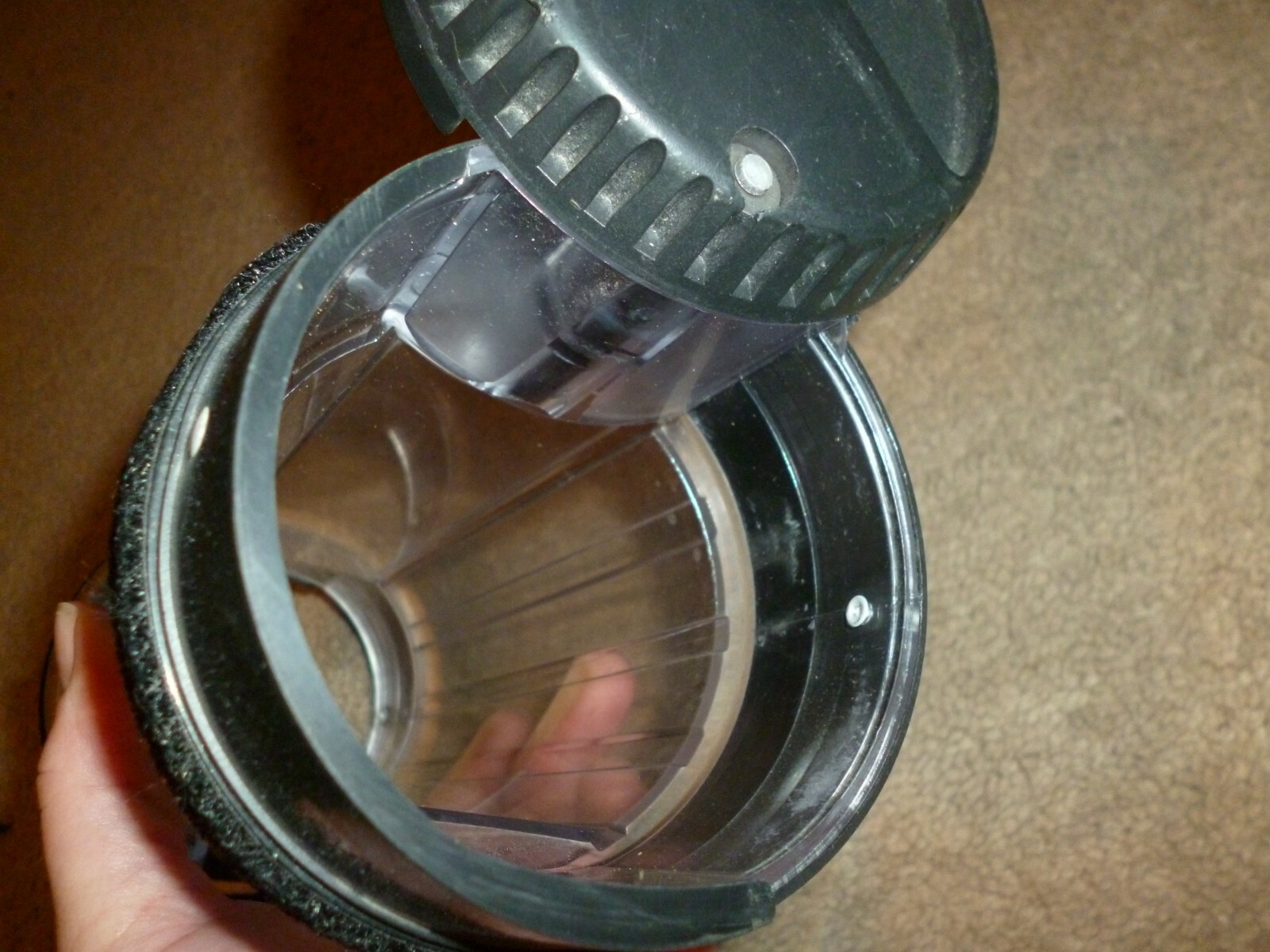 Diebold Vacuum Tube Canister VAT Carrier Drive Up Bank Pharmacy Money Pneumatic