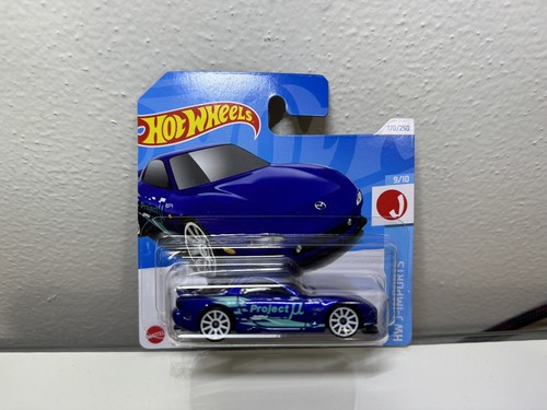'95 マツダ rx-7 ドリフトカー-スペクトラフレームブルー-nib 95 マツダ rx-7 ドリフトカー-スペクトラフレームブルー-nib 95