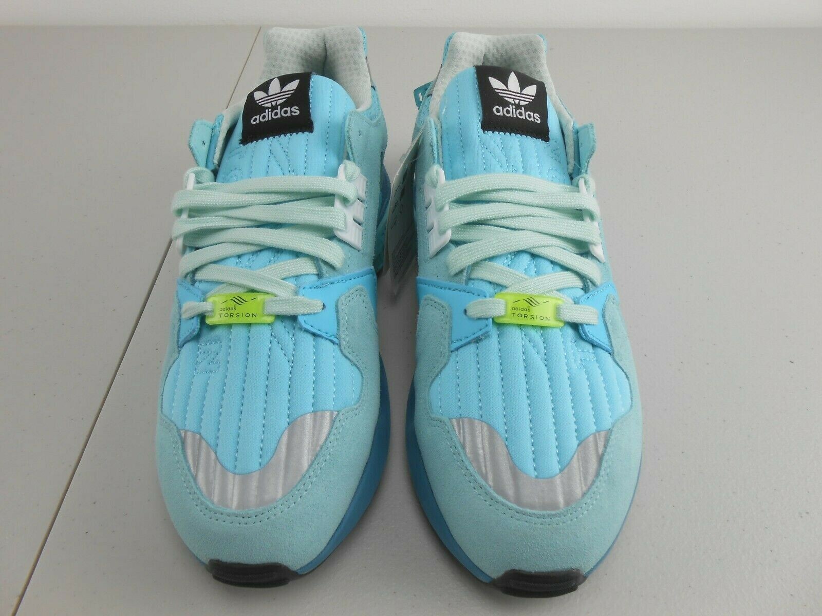 New Adidas ZX Torsion Mens EG7964 Light Clear Aqua Boost New Adidas ZX Torsion Mens EG7964 Light Clear Aqua Boost