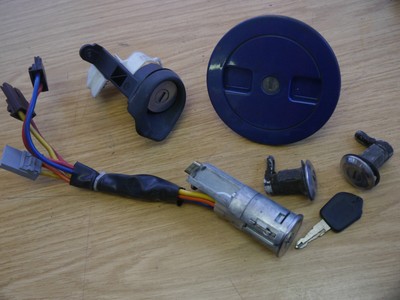 Zündschloss Lenkschlosszylinder für Peugeot 106 405 Schließzylinder f