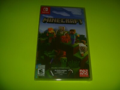 Minecraft Includes Super Mario Mash-Up (2018) Nintendo Switch Game Brand New
