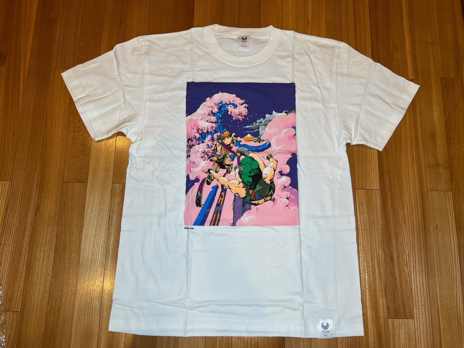 2020 Tokyo Japan Olympic Games T-shirt Tee Anime Hirohiko Araki LL
