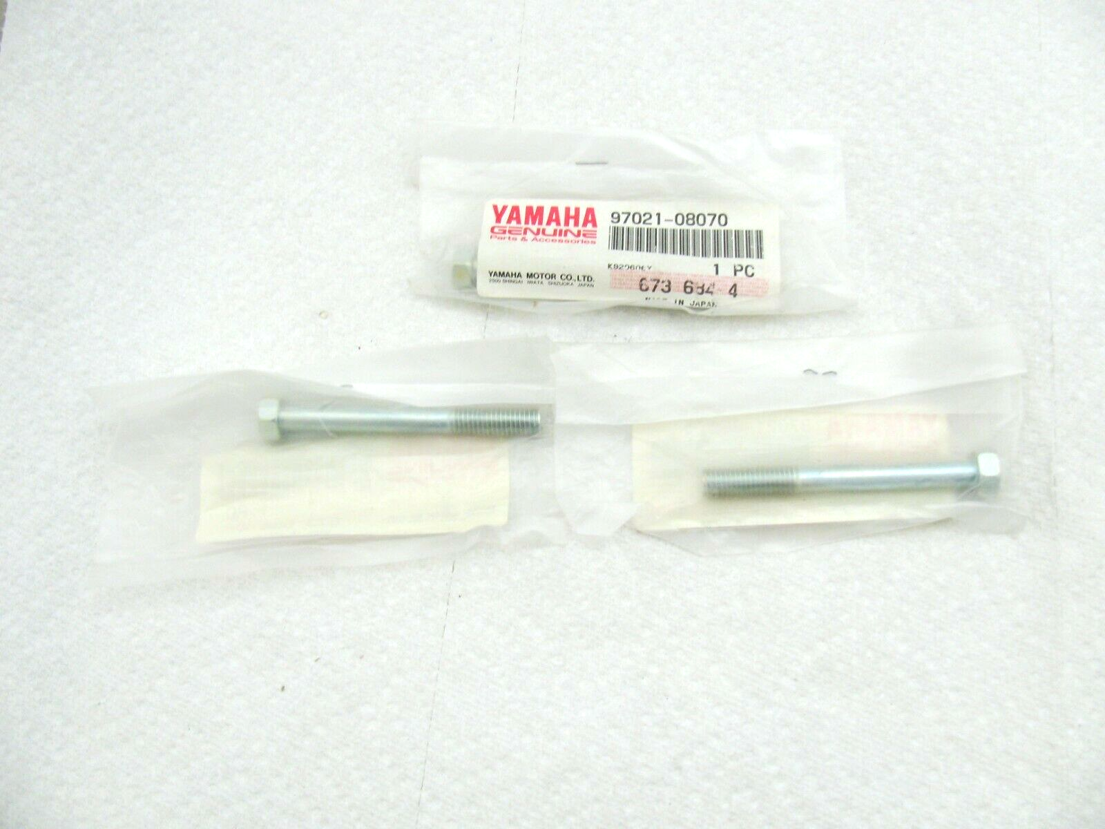 Yamaha OEM Bolts 97021-08070-00 Set of 3 | eBay