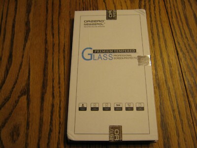 ORZERO NEWZEROL Glass Screen Protector 3 Pack Black For Motorola Moto Z4 Sealed