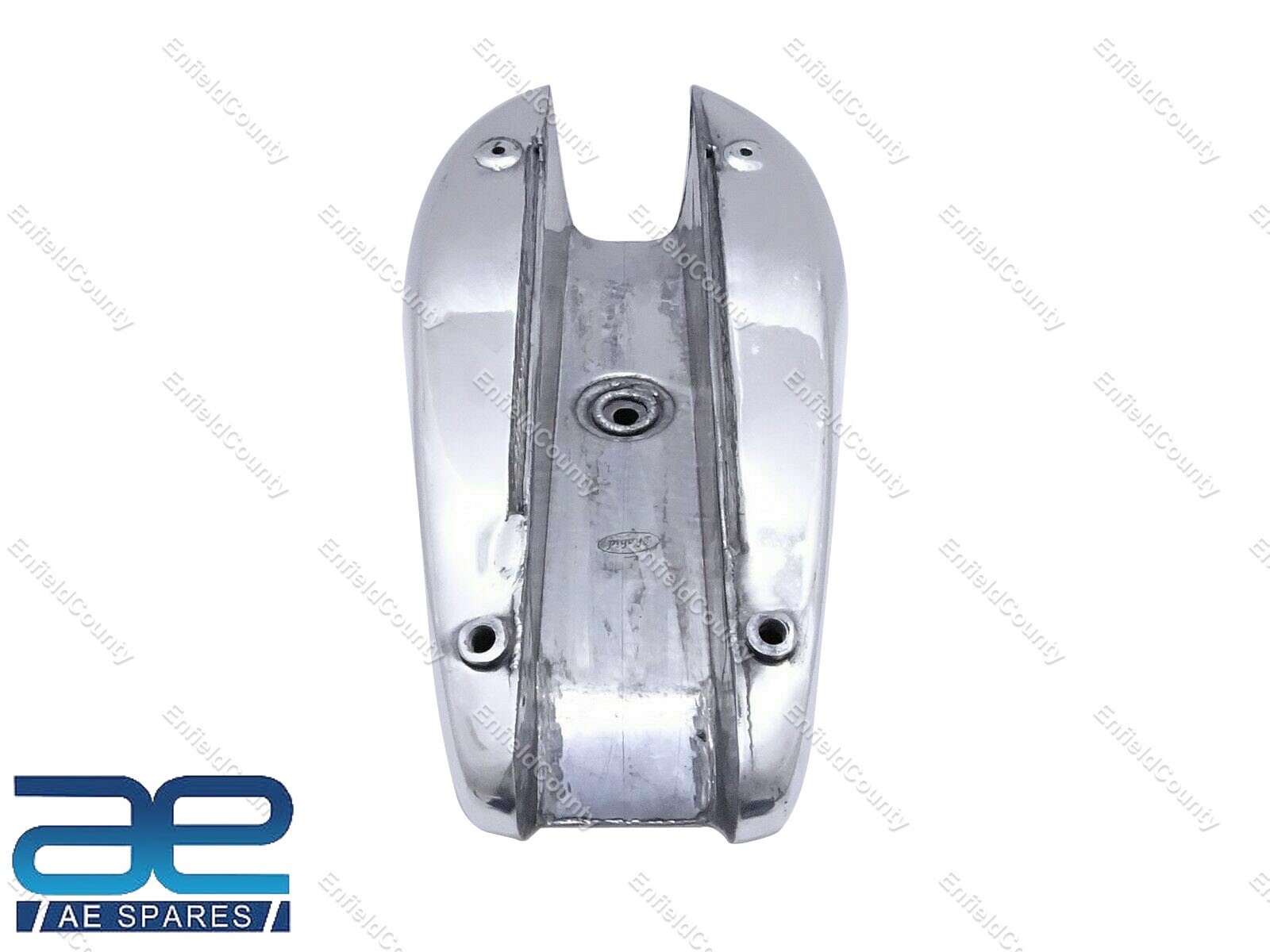 Fuel Petrol Tank Alloy Without Badges Holes For Triumph T140 OIF US Version 