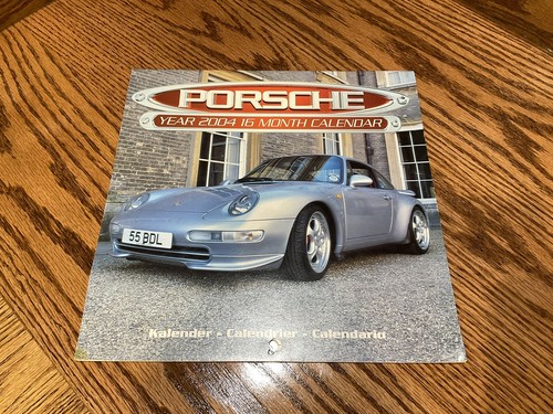 2004ポルシェカレンダー Porsche Calendar Year 2004 Calendar (no Coin) with 12 Full