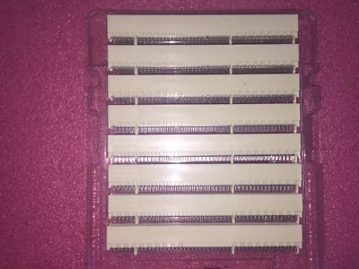 (8 PIECE LOT) 145165-4, TYCO, CONN PCI CARDEDGE FEMALE 184POS