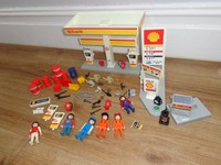 playmobil shell garage