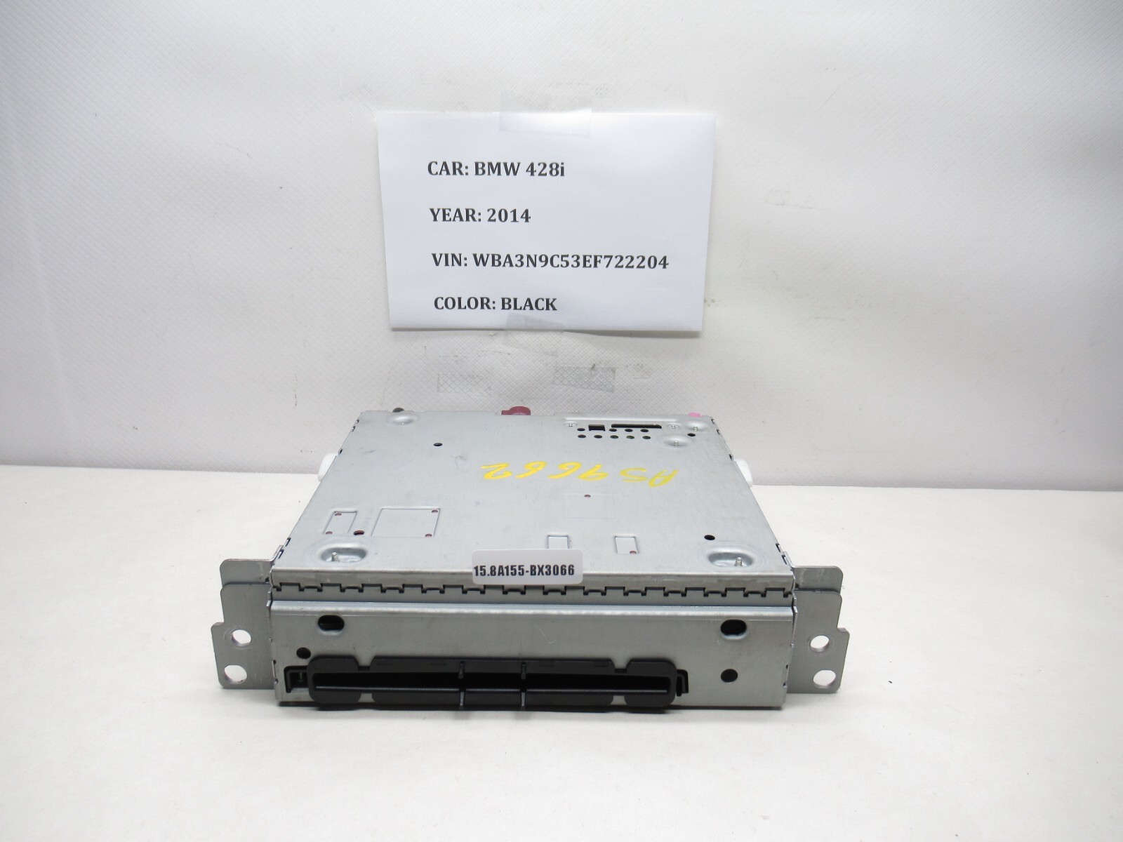 14-16 BMW 428i RADIO AUDIO PROFESSIONAL MEDIA CD PLAYER HEAD