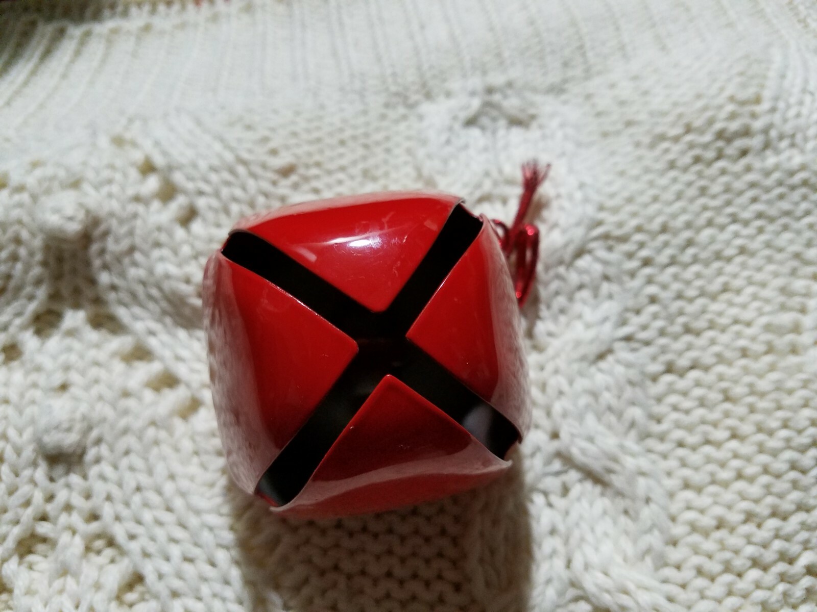 2.5 Inch Red Jumbo Large Huge Jingle Bell