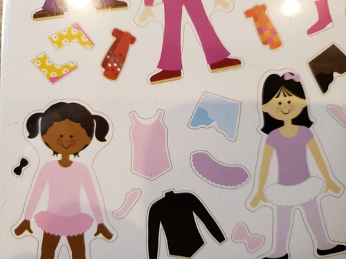 Melissa & Doug Fashion Sticker Collection Pad  And Jumbo Princess & Fairy Bundle