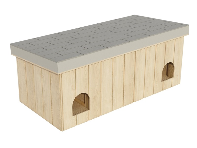 Multiple Medium sized Doghouse Plans DIY Pet Puppy Outdoor Shelter