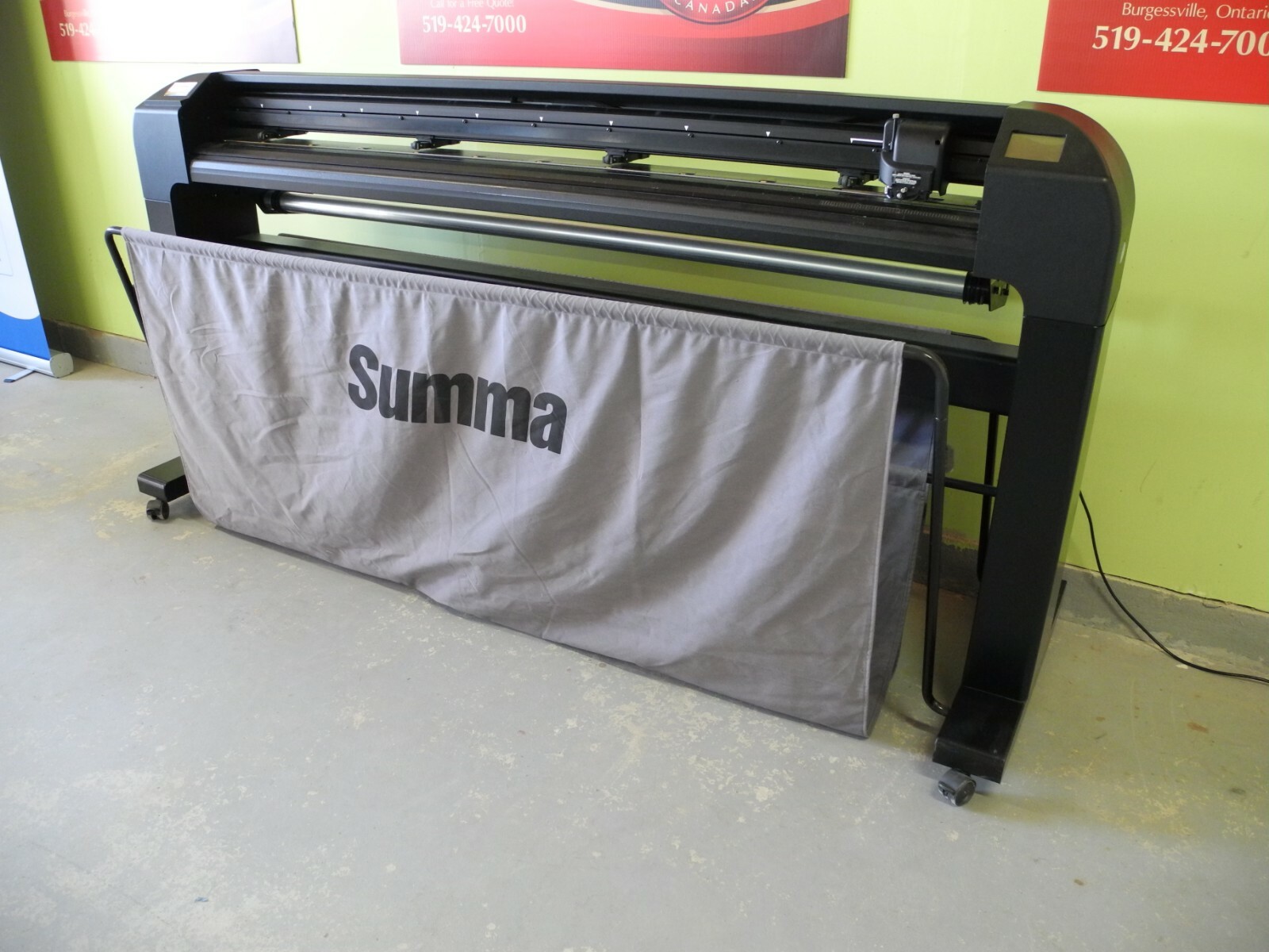 Summa S160 Cutter - contour cut from Roland, Mimaki, Mutoh and HP latex printer