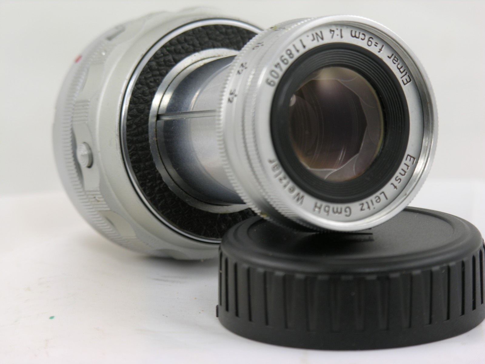 Leitz Elmar 9cm 1:4 lens Just Serviced