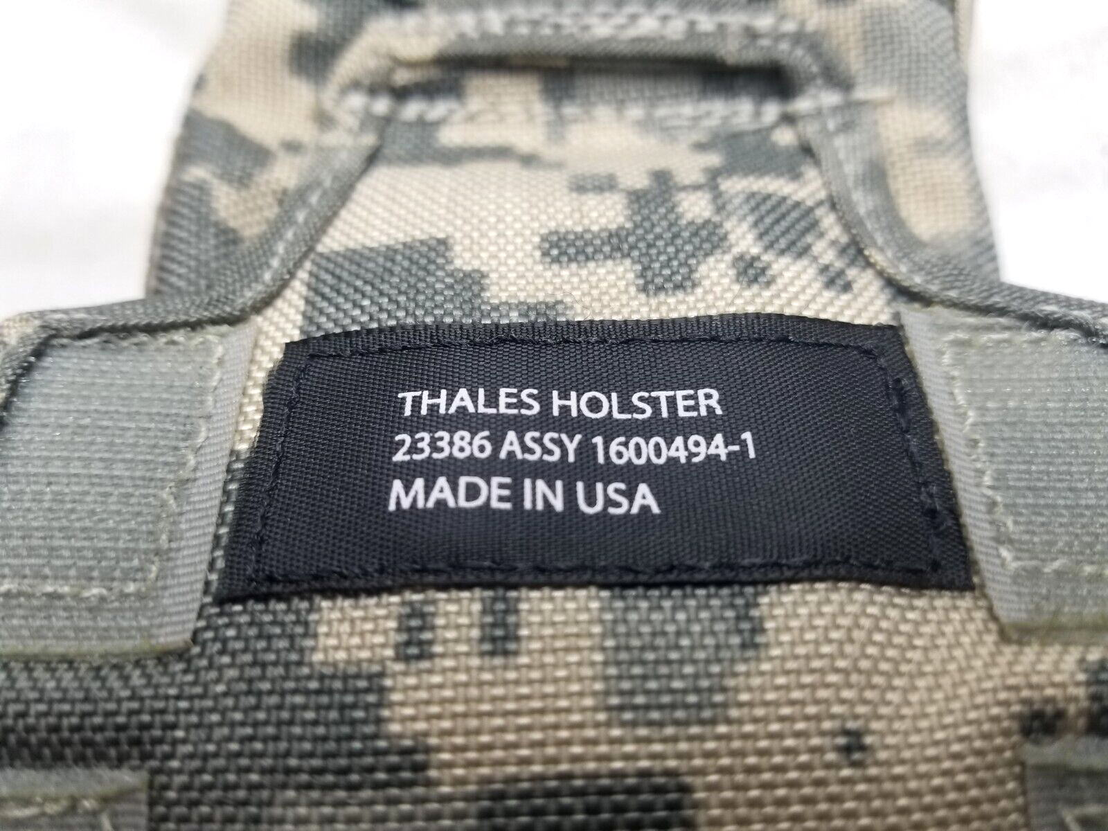 NEW Thales ACU 23386 Assy 1600494-1 MBITR Radio Holster MOLLE Tactical Pouch