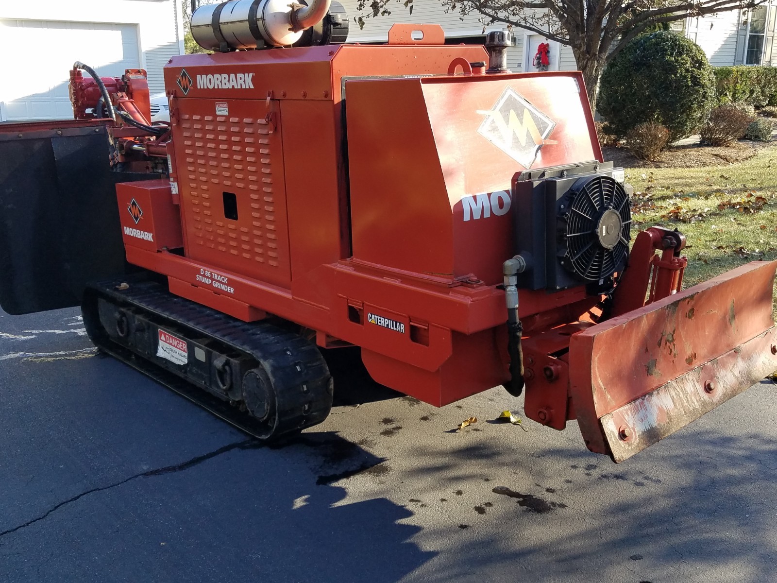 MORBARK D86 TRACK STUMP GRINDER $48,000