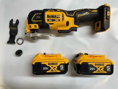 Dewalt DCS356B 20 volt 3 Speed Oscillating Multi Tool w/ 2 Batteries DCB205 New