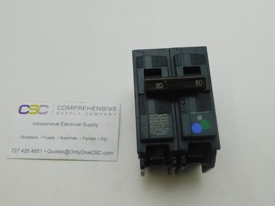 B280 - SIEMENS 80A AMP 2P POLE 10kA@120/240V BOLT ON CIRCUIT BREAKER - NNB FLAW
