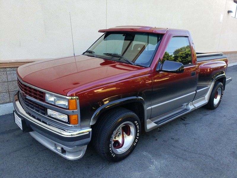 Chevrolet Silverado 1500 1992 For Sale Exterior Color Burgundy
