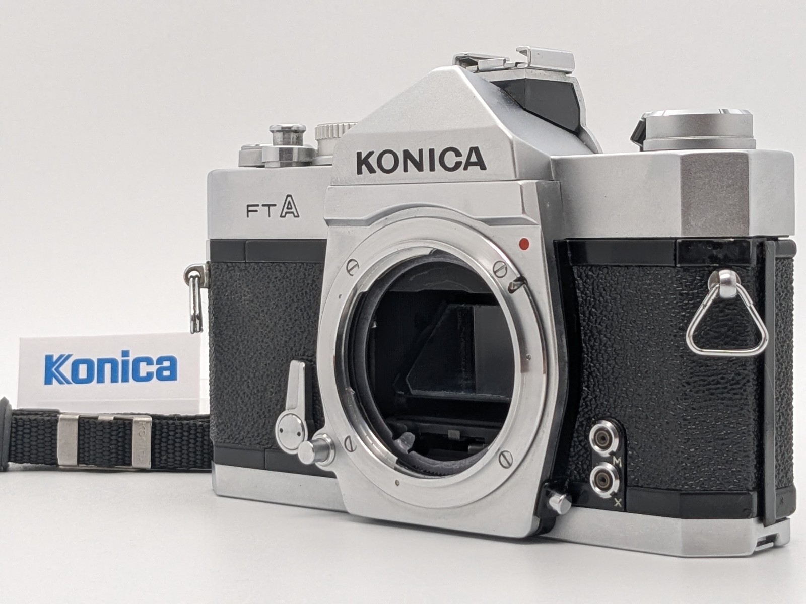 ⭐︎ konica ftA KONICA FTA SLR Film Camera w/ HEXANON 50mm F1.7 Lens from