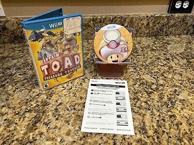 Captain Toad: Treasure Tracker (Nintendo Wii U, 2014) Tested W Insert CLEAN