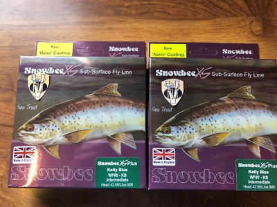 New Snowbee XS Sub Surface Nano Intermediate Trout Fly Line WF 5 to 8
