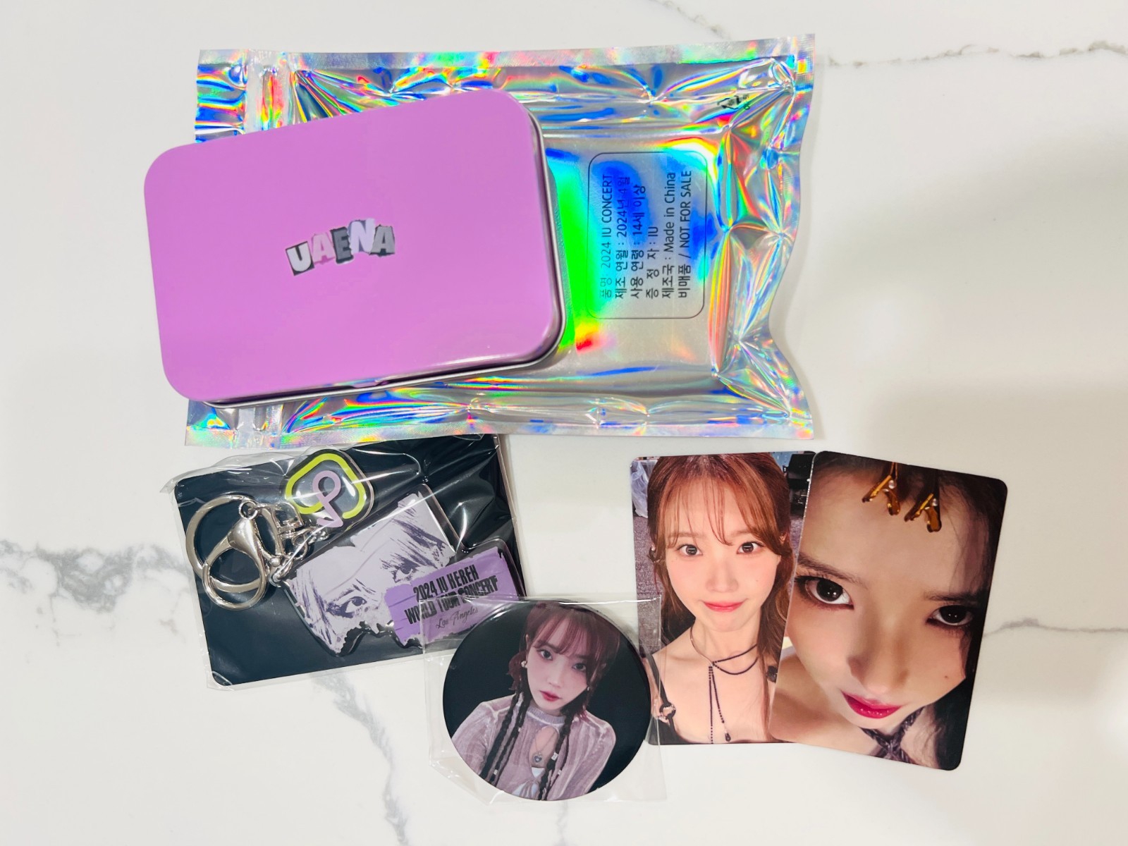 IU 2024 HEREH World Tour Concert Official Gift / Freebie