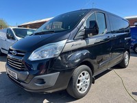 2014 Ford Transit Custom Ltd crew cab 2.2 chain engine No vat long mot seats x6