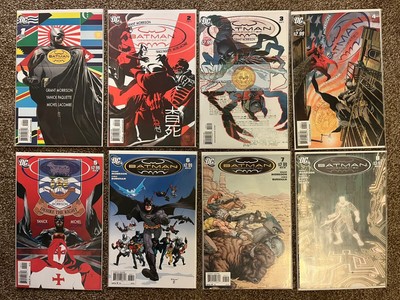 Batman Incorporated 1-8 v1 Complete Set Lot DC Comics 2011 Morrison Leviathan
