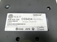 VW EOS 1F 06-09 Steuergerät ECU Modul SG Bluetooth Interface VW EOS 1F 06-09 22.04.2008 3C8035730 gebraucht Vorschau 2