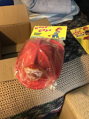 Child's Play 1:1 Chucky Doll Prop Good Guys Toy Firefighter Child's Play 1:1 Chucky Doll Prop Good Guys Toy Firefighter