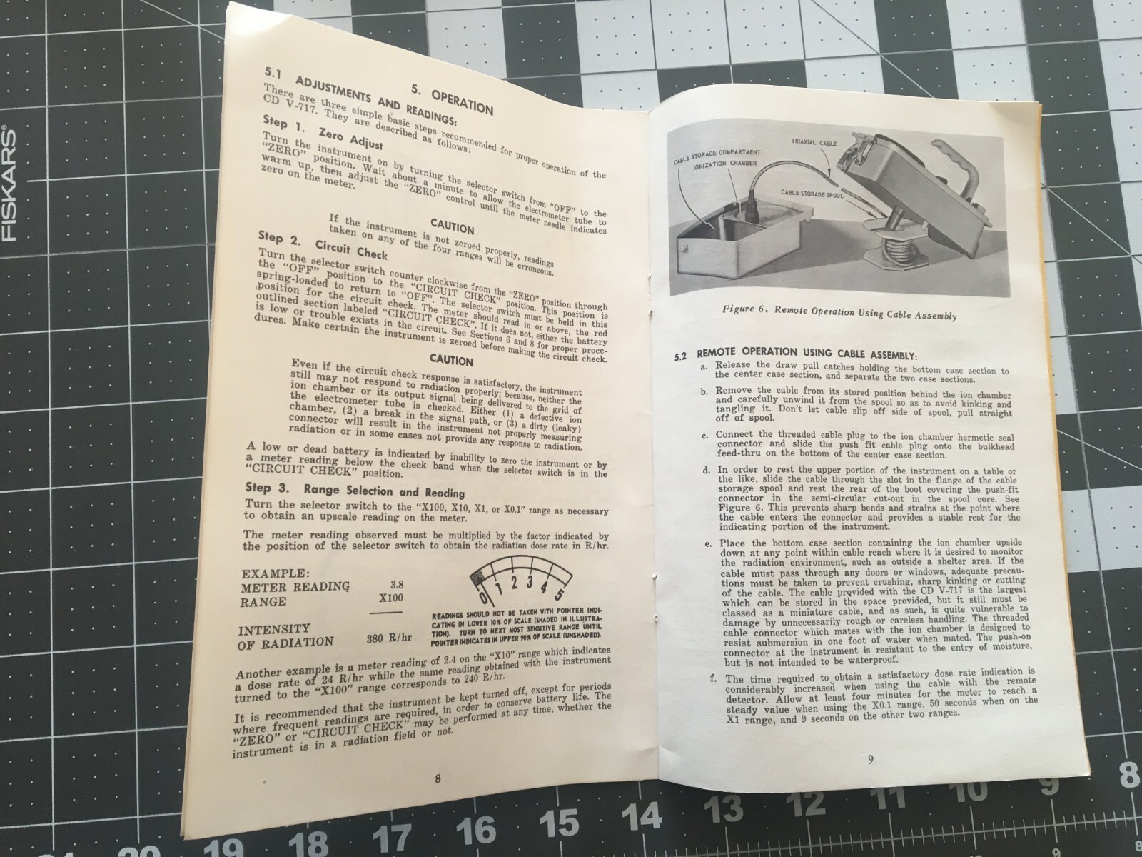 Victoreen CDV-717 Radiation Detector Manual