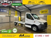 2020 20 Reg Mercedes Sprinter 314CDI 14FT LWB Chassis Cab + VAT