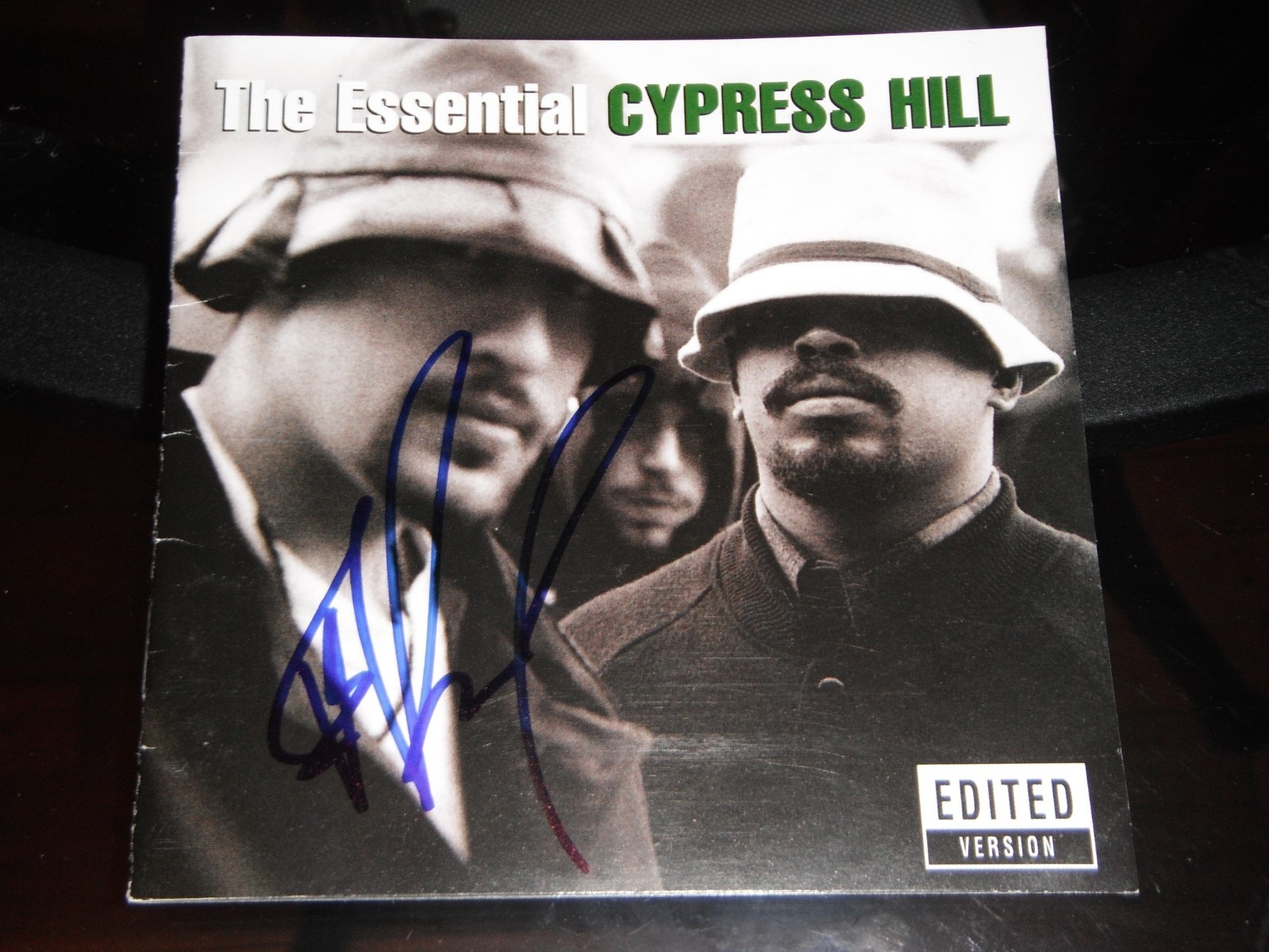 CYPRESS HILL B REAL SIGNED THE ESSENTIAL CD COVER | eBay